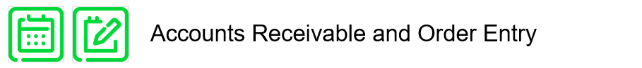 Accounts Receivable and Order Entry